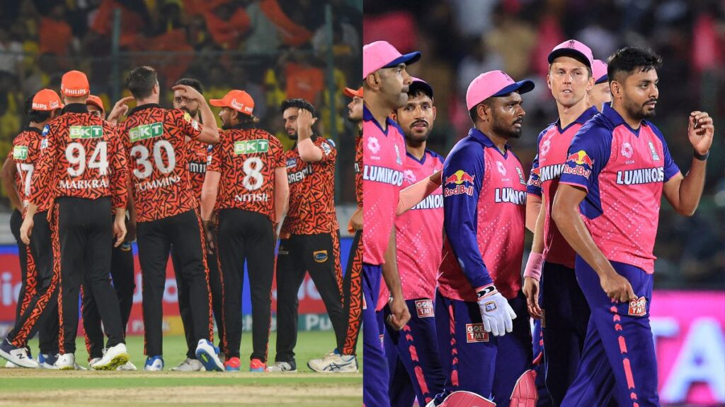 SRH Vs RR Today Match