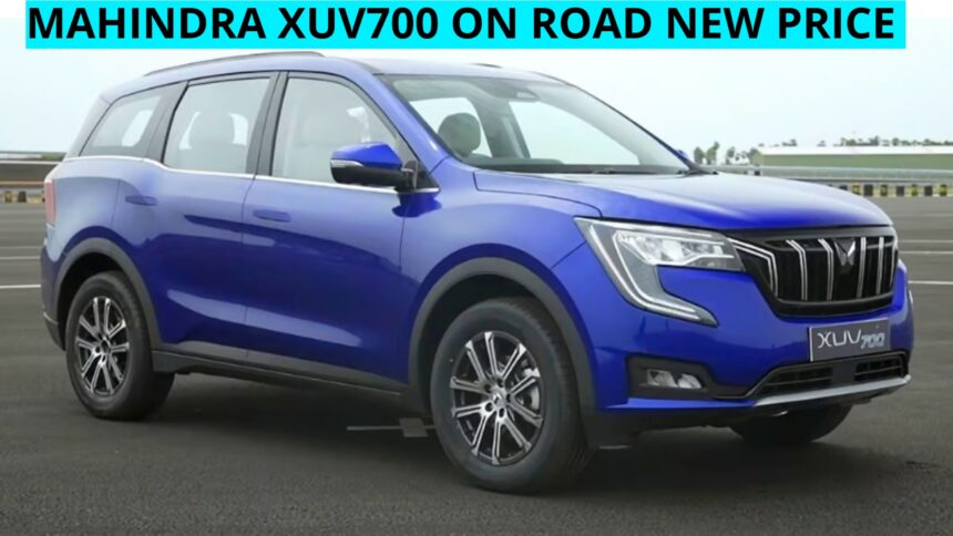 Mahindra xuv700 on road price
